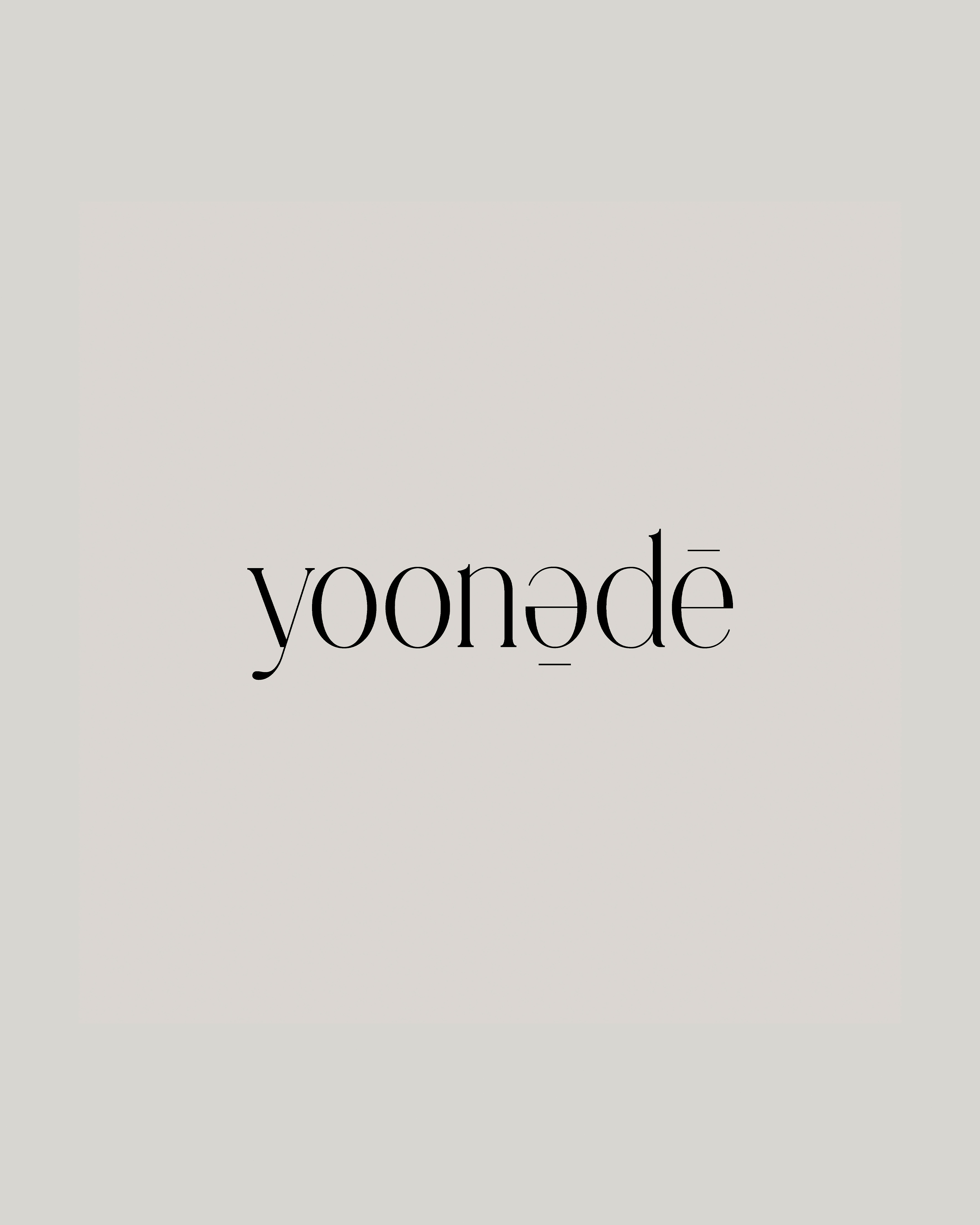 yoonede_exhibition_logo